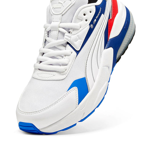 TENIS URBANO HOMBRE PUMA BMW MMS Vis2K BLANCO MARINO ROJO
