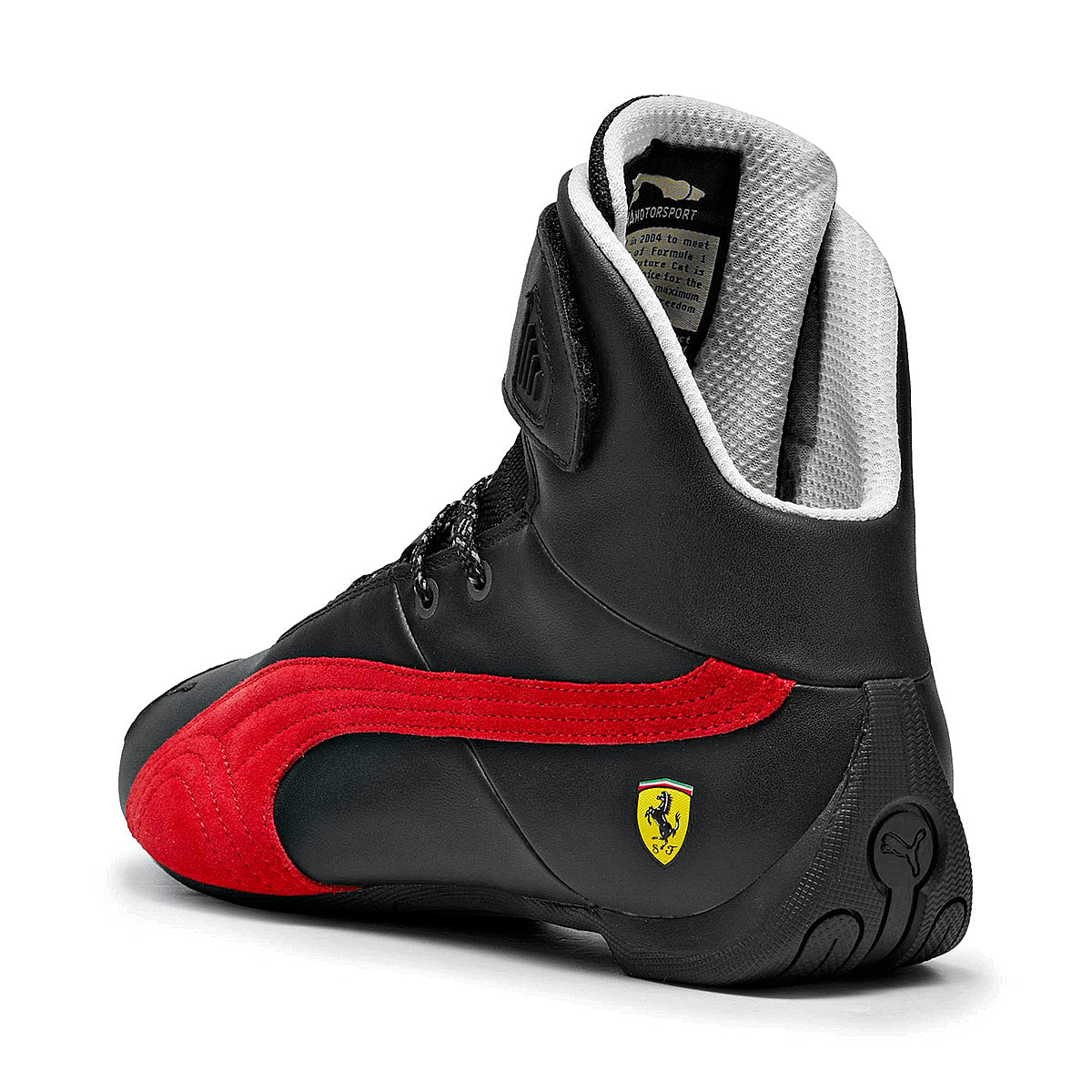 TENIS URBANO HOMBRE PUMA Ferrari Future Cat Mid NEGRO ROJO