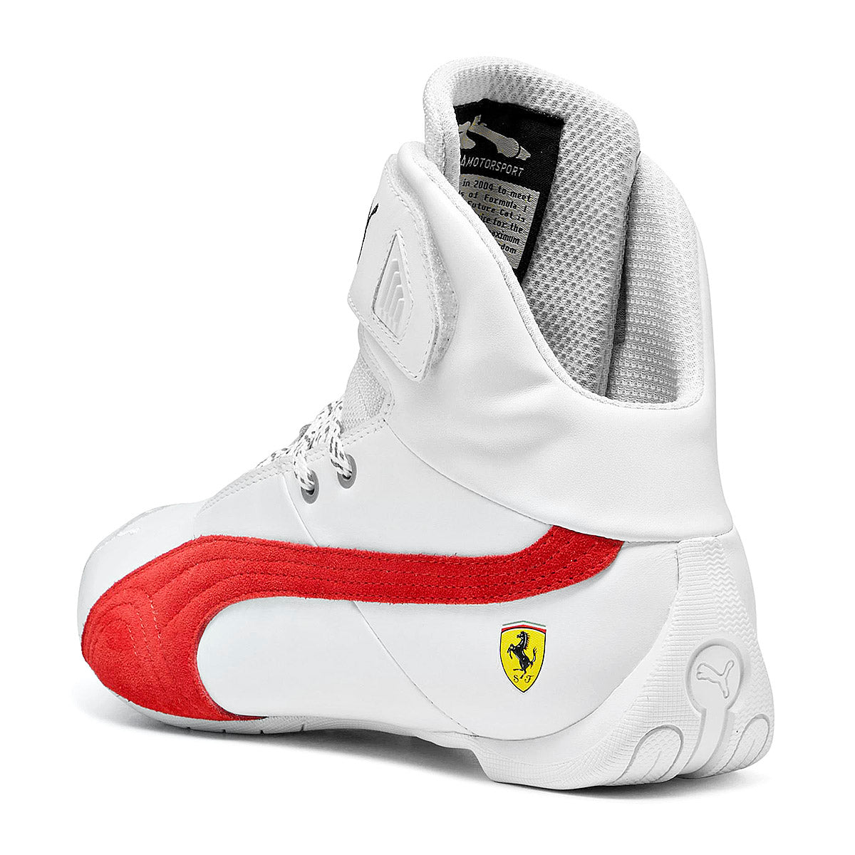 TENIS URBANO HOMBRE PUMA Ferrari Future Cat Mid BLANCO ROJO