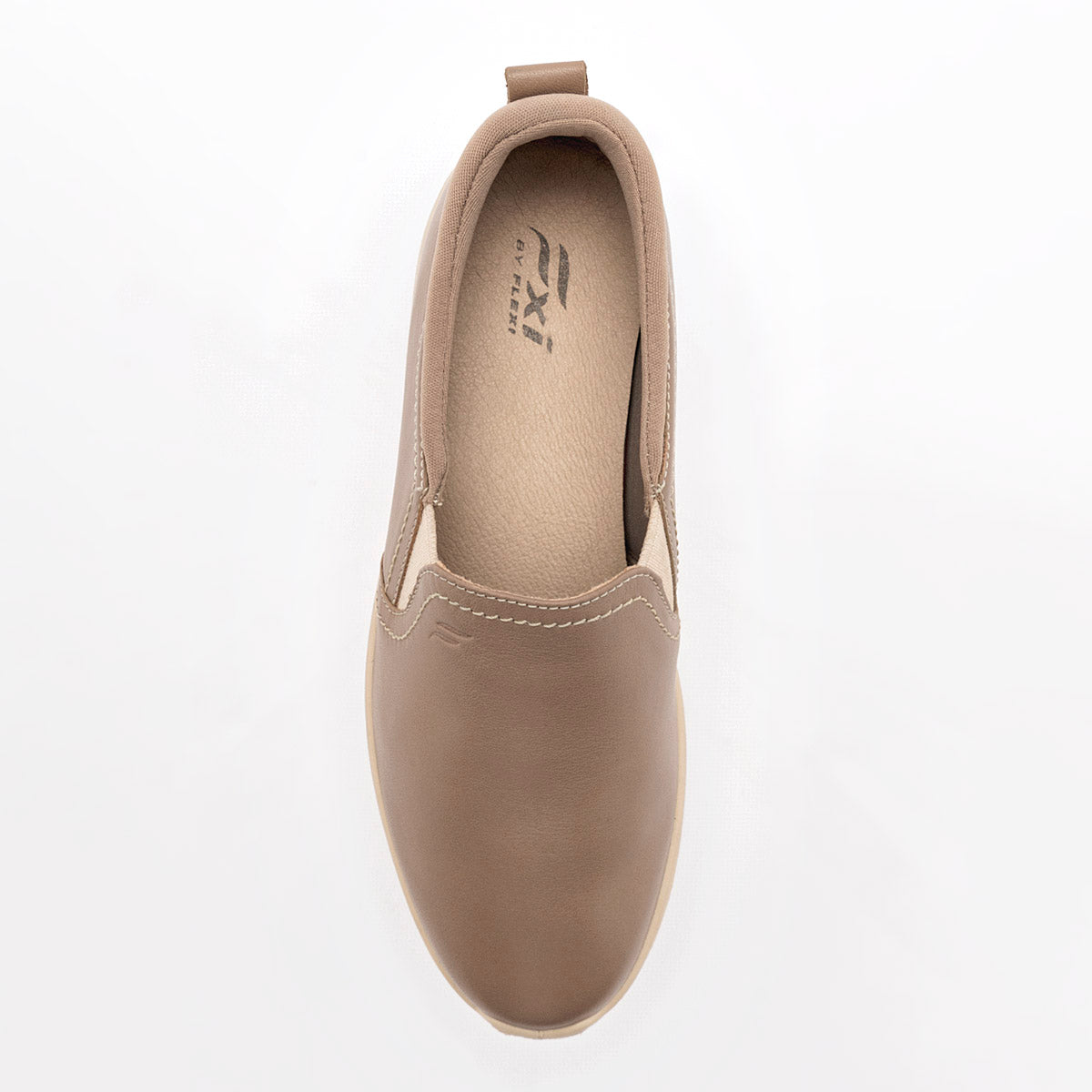 ZAPATO CASUAL MUJER FLEXI 117207 BEIGE