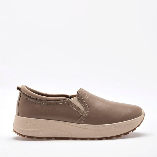 ZAPATO CASUAL MUJER FLEXI 117207 BEIGE