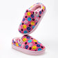 PANTUFLA NIÑA MORAMORA ENIT ROSA MULTICOLOR