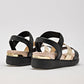 SANDALIA MUJER MODARE 715111927 NEGRO ORO