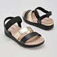 SANDALIA MUJER MODARE 715111927 NEGRO ORO