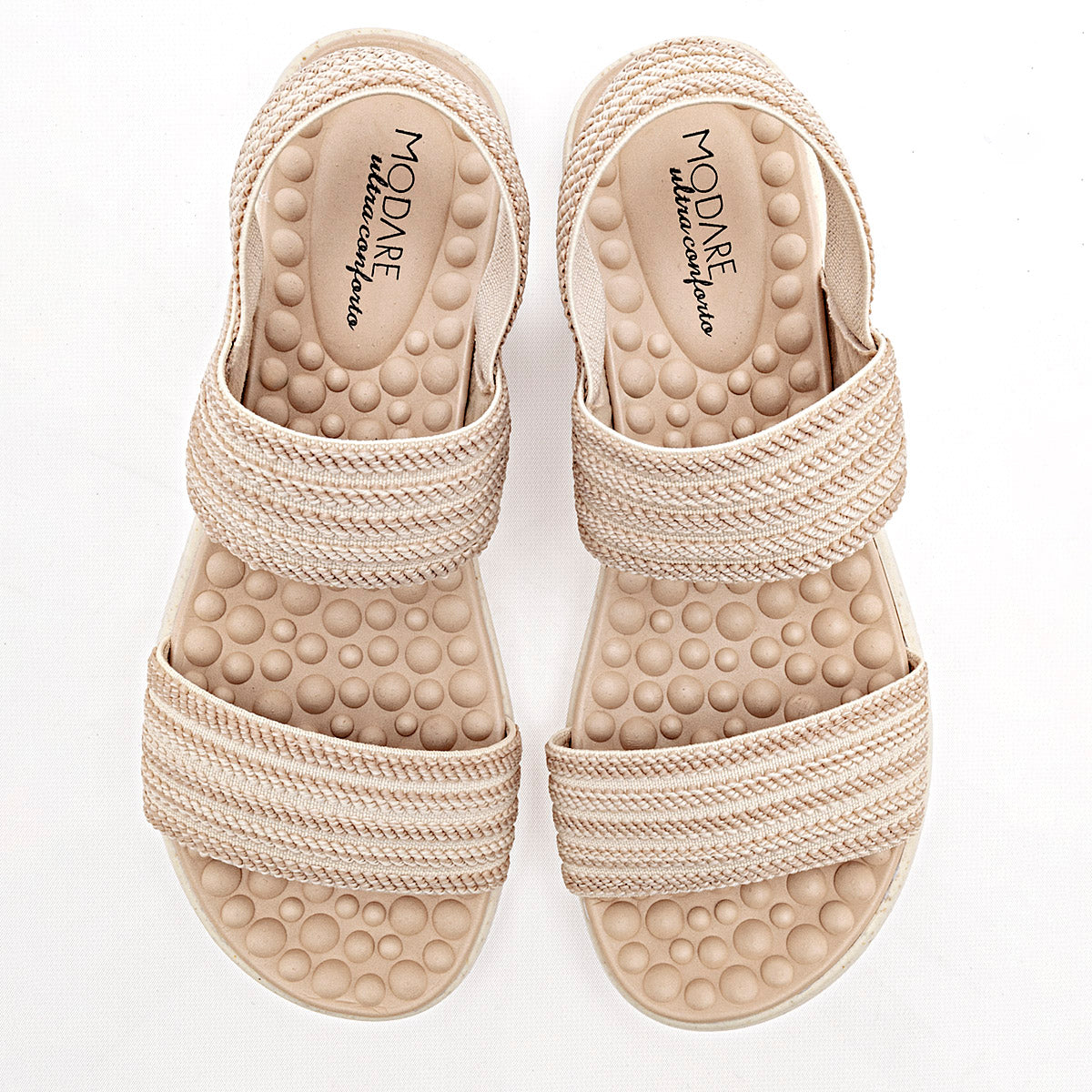 SANDALIA MUJER MODARE 716220628 BEIGE