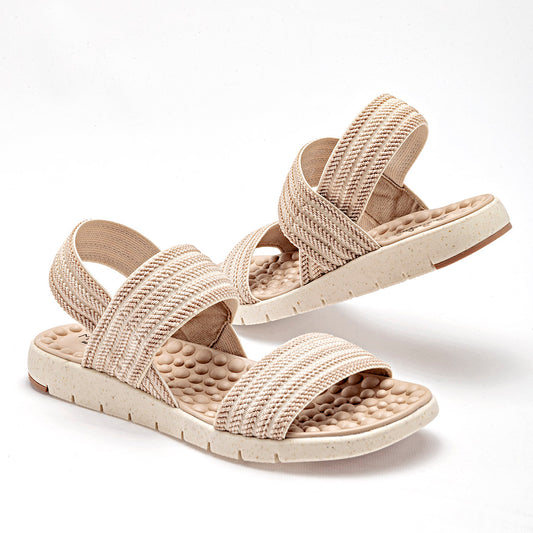 SANDALIA MUJER MODARE 716220628 BEIGE