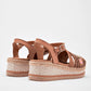 SANDALIA MUJER MORA TIERRA ODA CAMEL MULTICOLOR