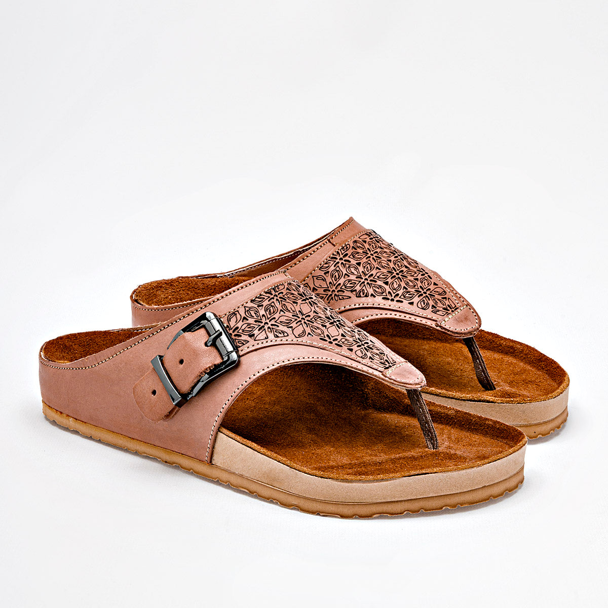 SANDALIA MUJER MORA TIERRA ANNE CAMEL