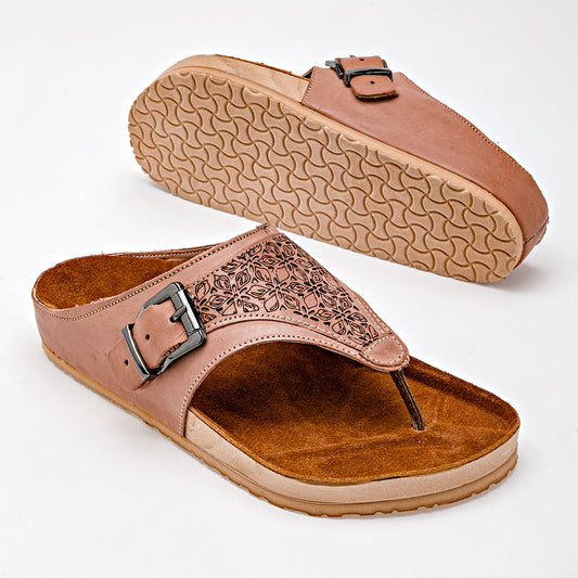 SANDALIA MUJER MORA TIERRA ANNE CAMEL