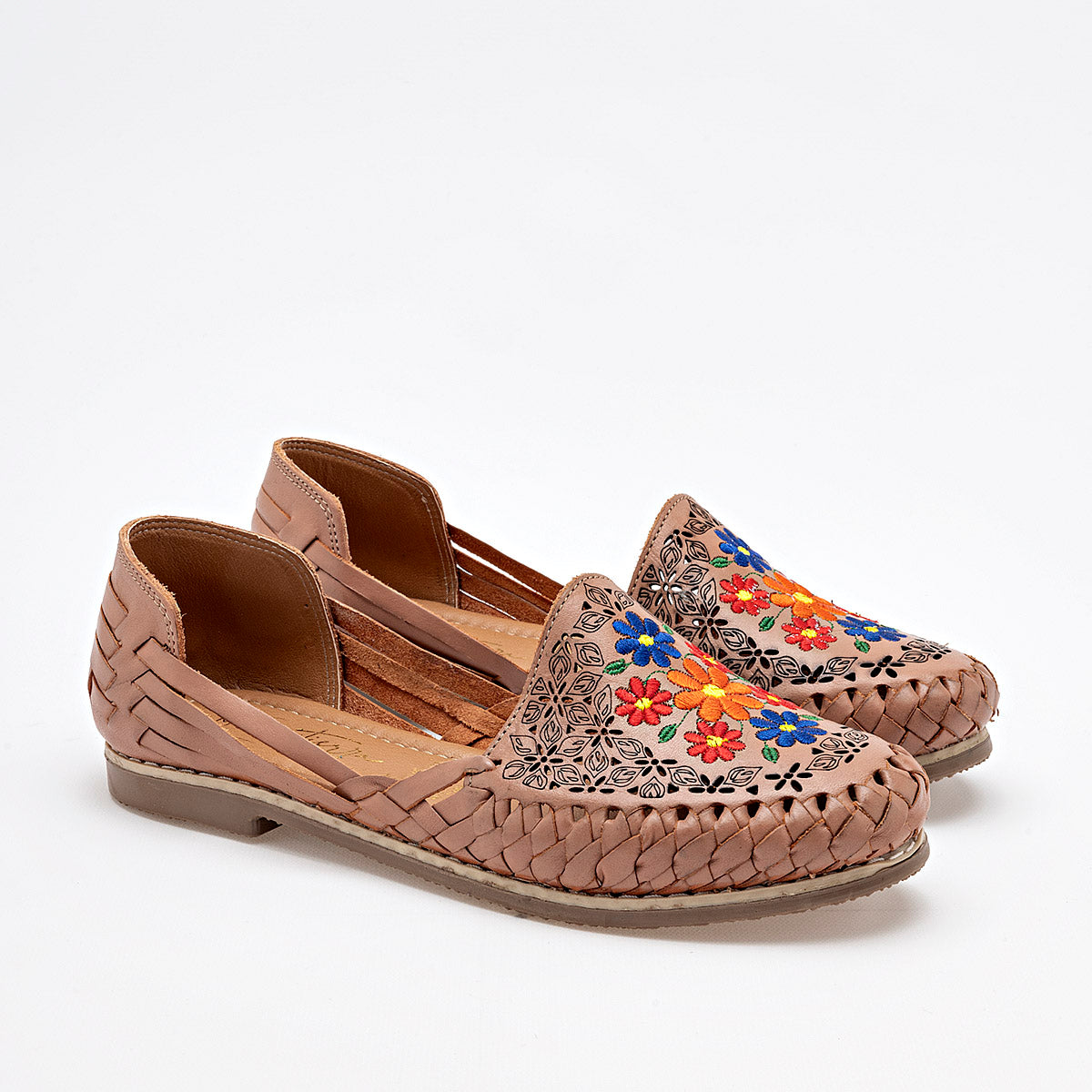 SANDALIA MUJER MORA TIERRA GAIA CAMEL MULTICOLOR