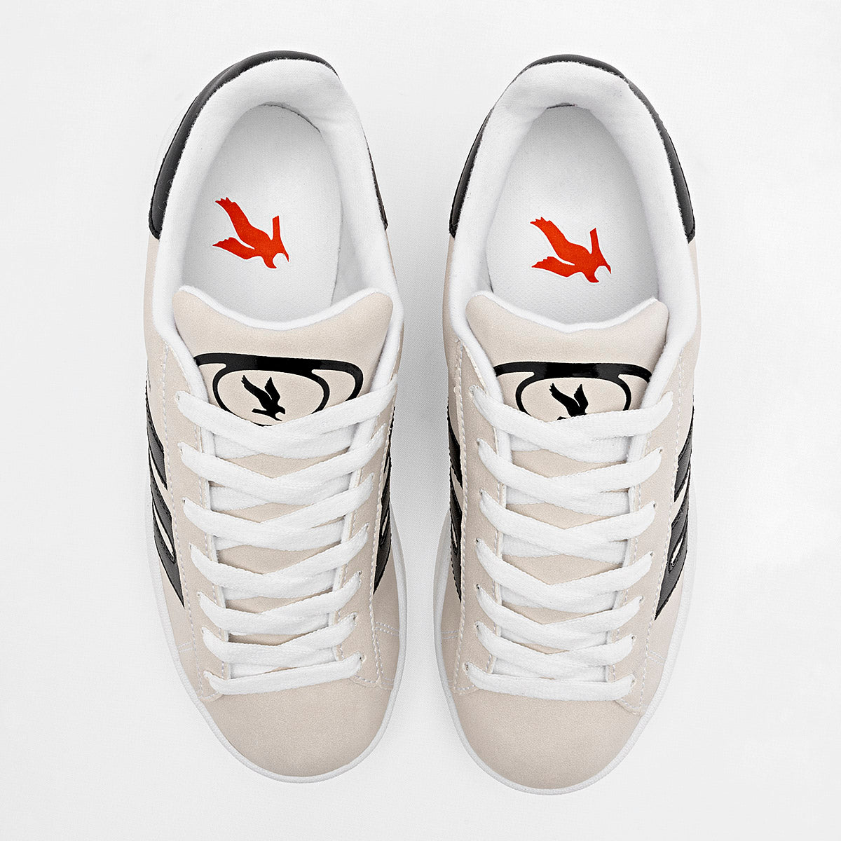 TENIS URBANO JUVENIL AMERICAN FIRE 002 LATTE NEGRO