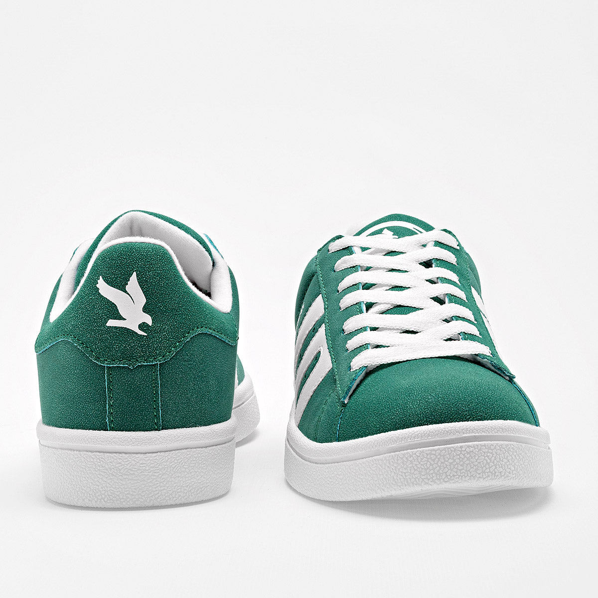 TENIS URBANO JUVENIL AMERICAN FIRE 002 VERDE BLANCO