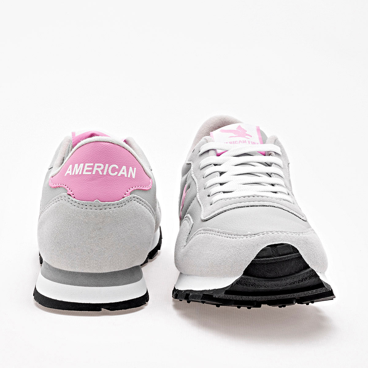 TENIS URBANO MUJER AMERICAN FIRE 7134 GRIS ROSA