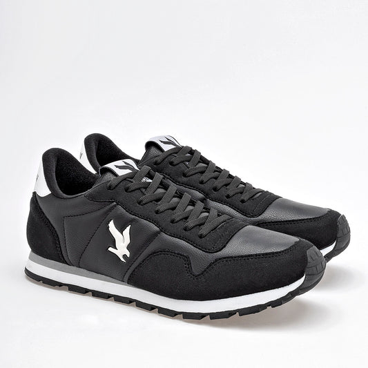 TENIS URBANO HOMBRE AMERICAN FIRE 7134 NEGRO