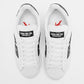 TENIS URBANO JUVENIL AMERICAN FIRE P006 BLANCO NEGRO