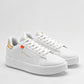 TENIS URBANO MUJER AMERICAN POLO 2770 BLANCO ORO