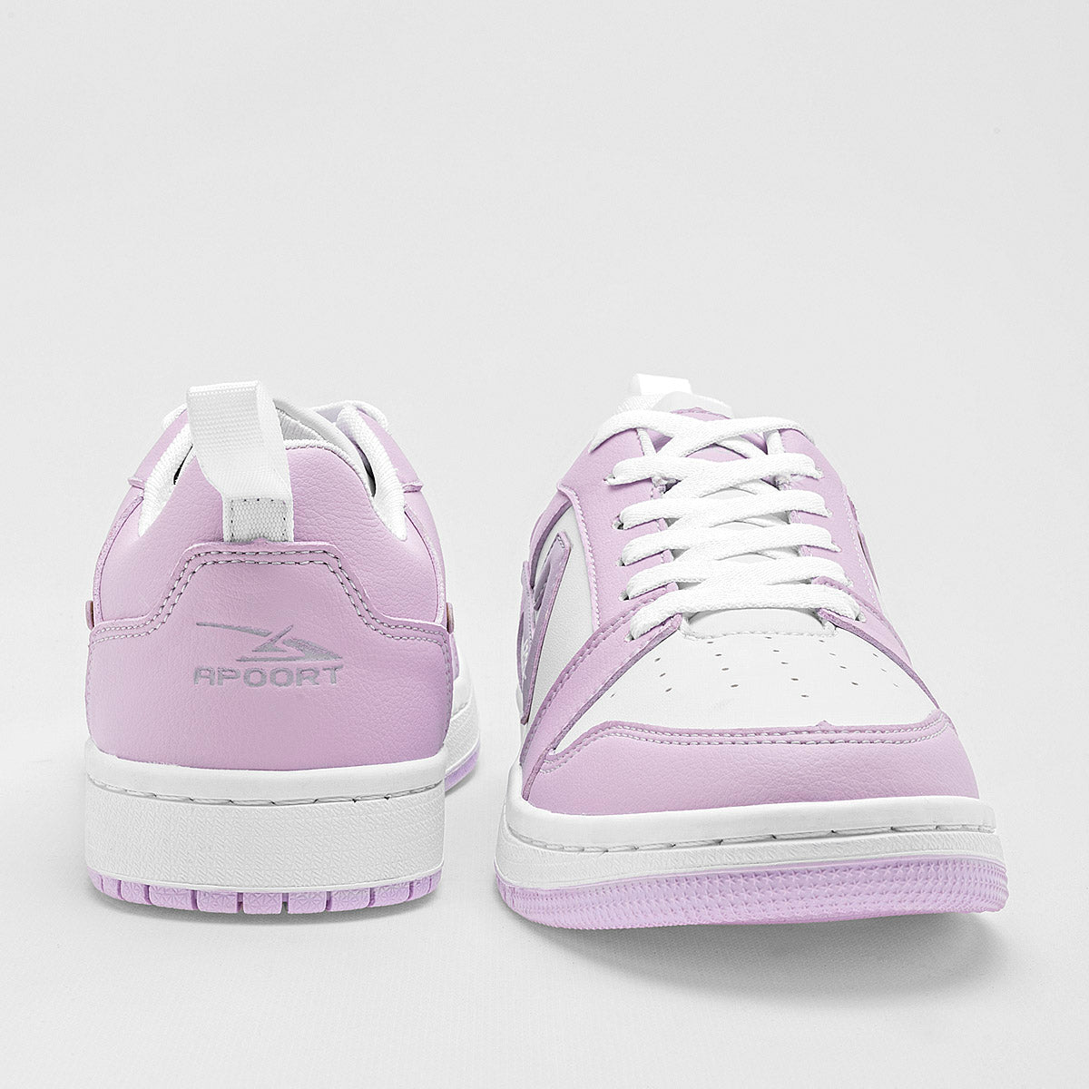 TENIS URBANO MUJER APOORT A5021 BLANCO LILA
