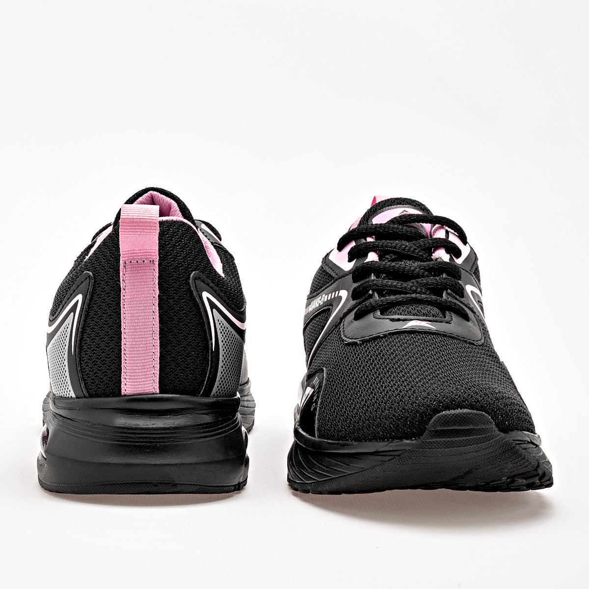 TENIS DEPORTIVO MUJER AVANS-B 077A NEGRO ROSA