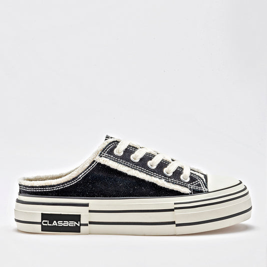 TENIS URBANO MUJER CLASBEN AYLA NEGRO