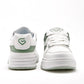TENIS URBANO MUJER CLASBEN ESCOCIA BLANCO VERDE