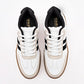 TENIS URBANO MUJER DADDY 12056 BLANCO NEGRO