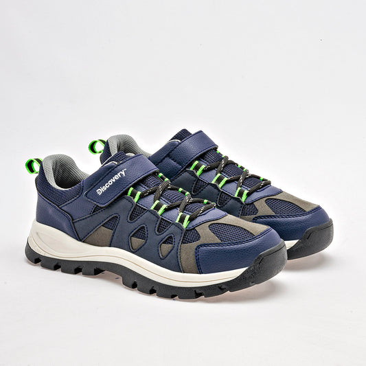 ZAPATO HIKING JUVENIL DISCOVERY DI5021 MARINO GRIS