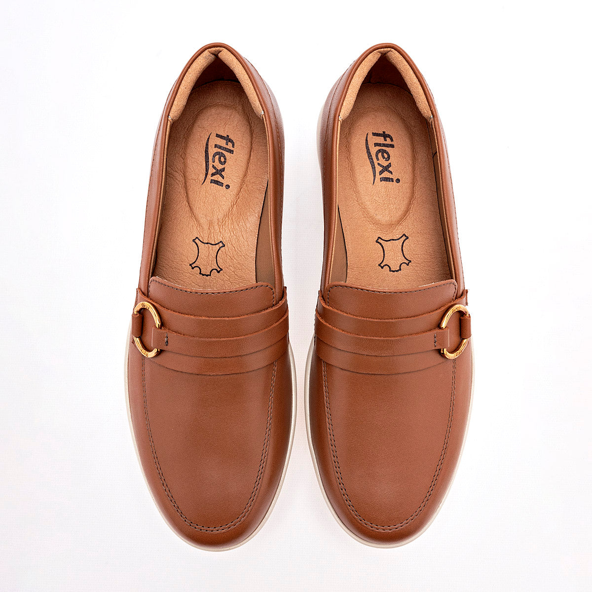 ZAPATO CASUAL MUJER FLEXI 109408 CAMEL