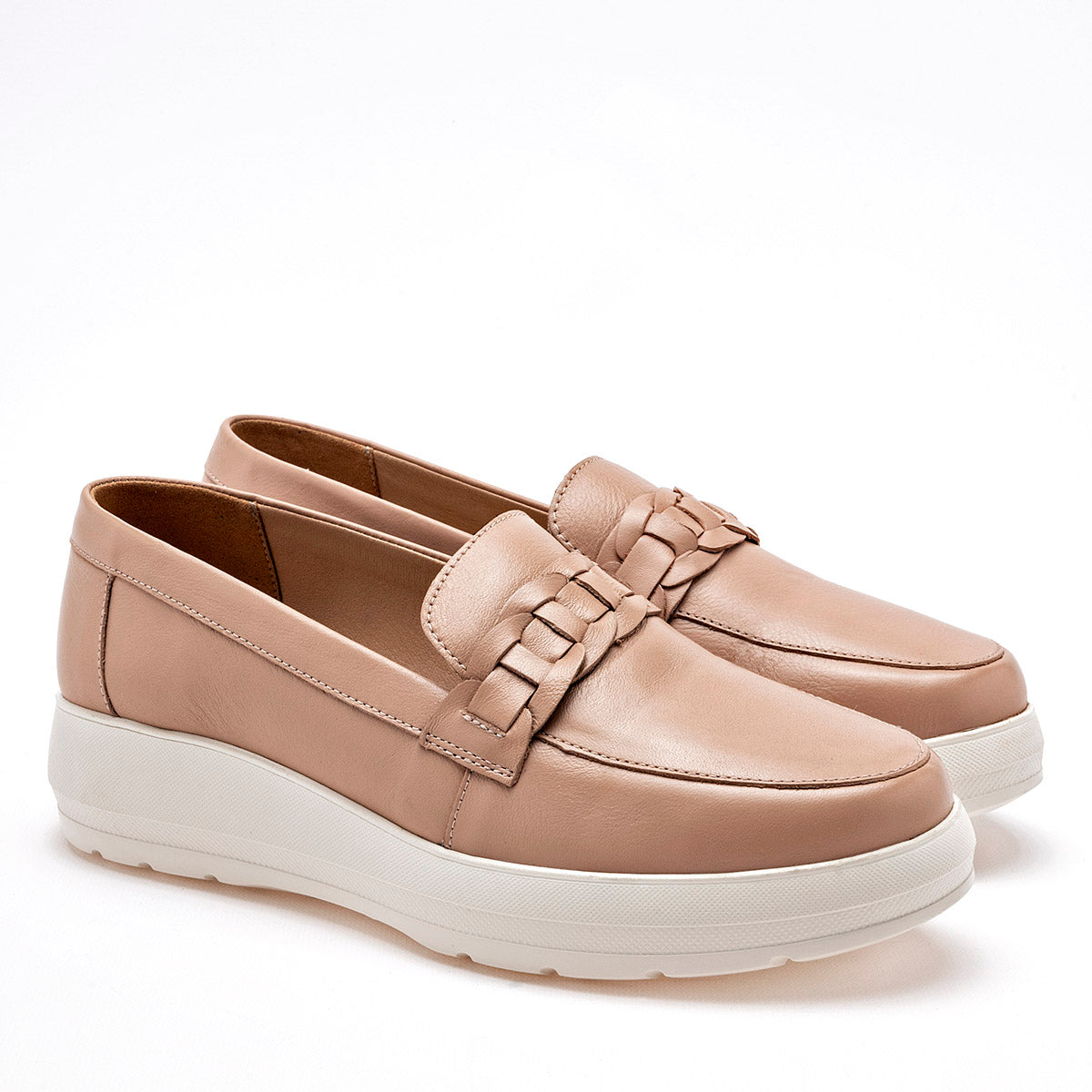 ZAPATO CASUAL MUJER FLEXI 126711 BEIGE