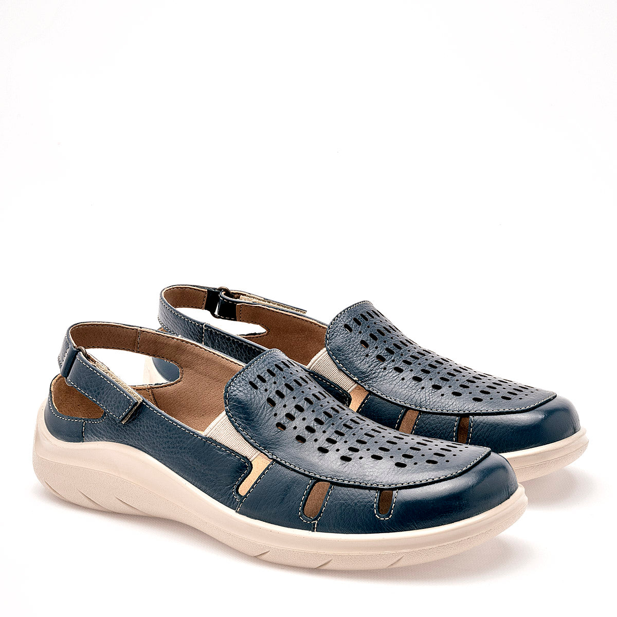 SANDALIA MUJER FLEXI 128706 MARINO