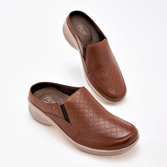ZAPATO CASUAL MUJER FLEXI 134803 CAMEL