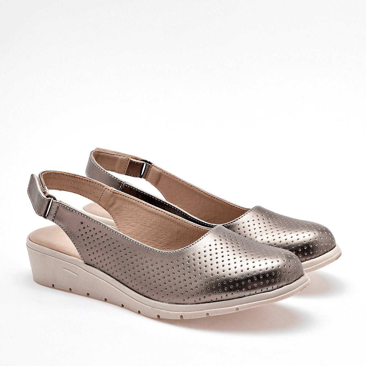 ZAPATO CONFORT MUJER GILARDI 624 GRIS