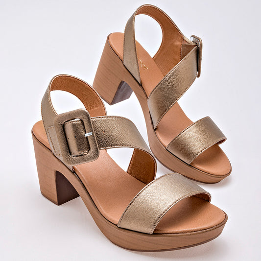 ZAPATO CASUAL MUJER GILARDI 4416 ORO
