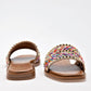SANDALIA MUJER GÖSH 0142K03 BEIGE MULTICOLOR