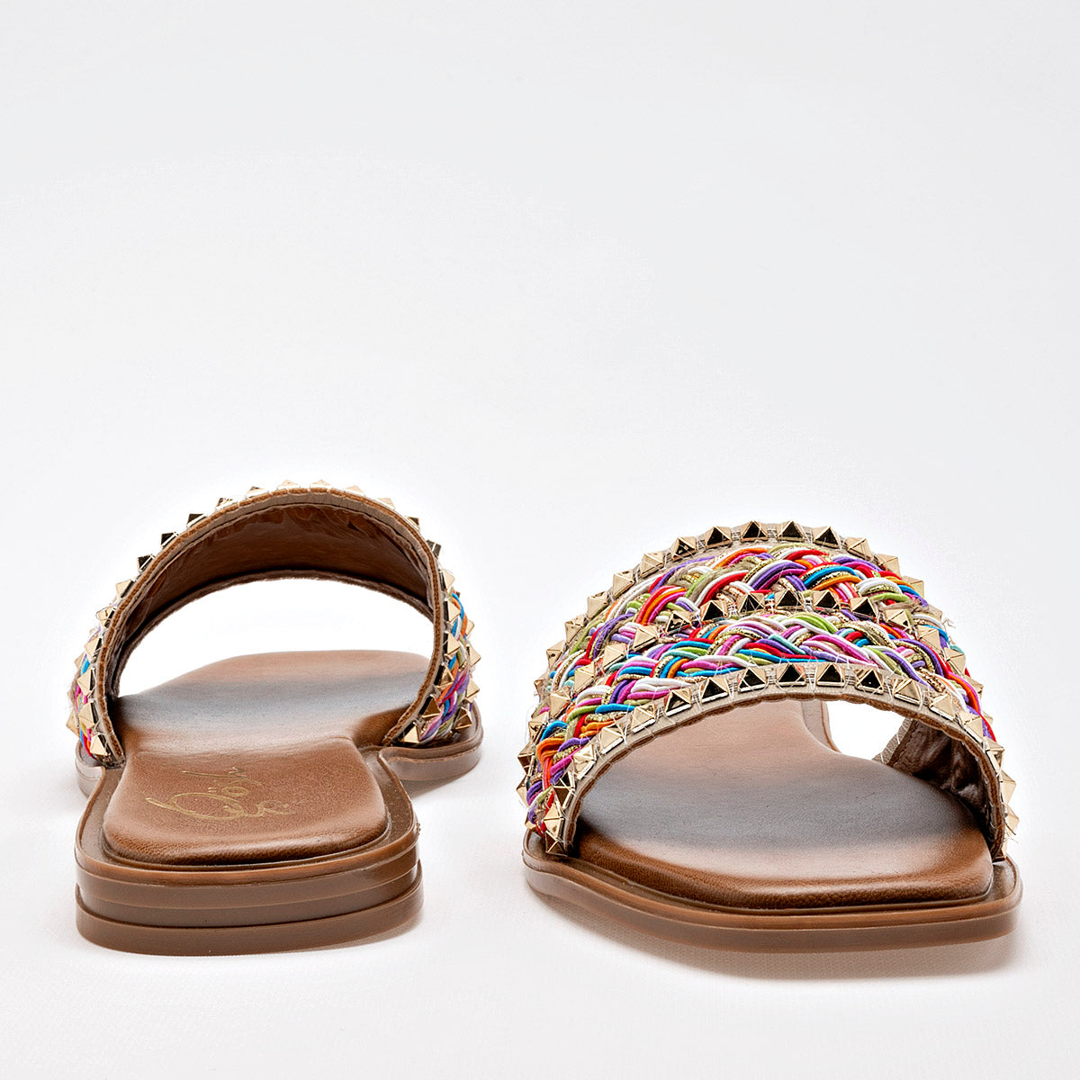 SANDALIA MUJER GÖSH 0142K03 BEIGE MULTICOLOR