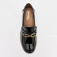 ZAPATO CASUAL MUJER GREEN LOVE 95022 NEGRO CHAROL