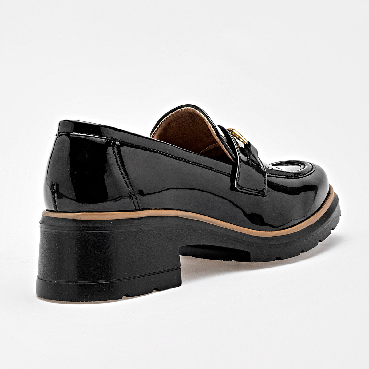 ZAPATO CASUAL MUJER GREEN LOVE 95022 NEGRO CHAROL