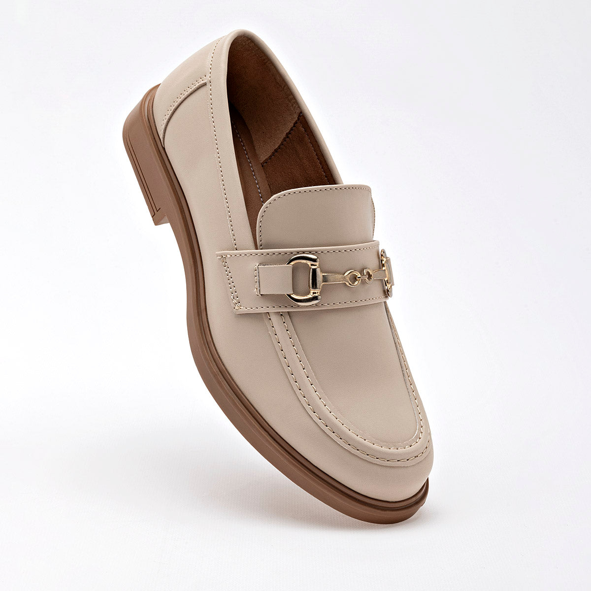 ZAPATO CASUAL MUJER GREEN LOVE 95060 BEIGE