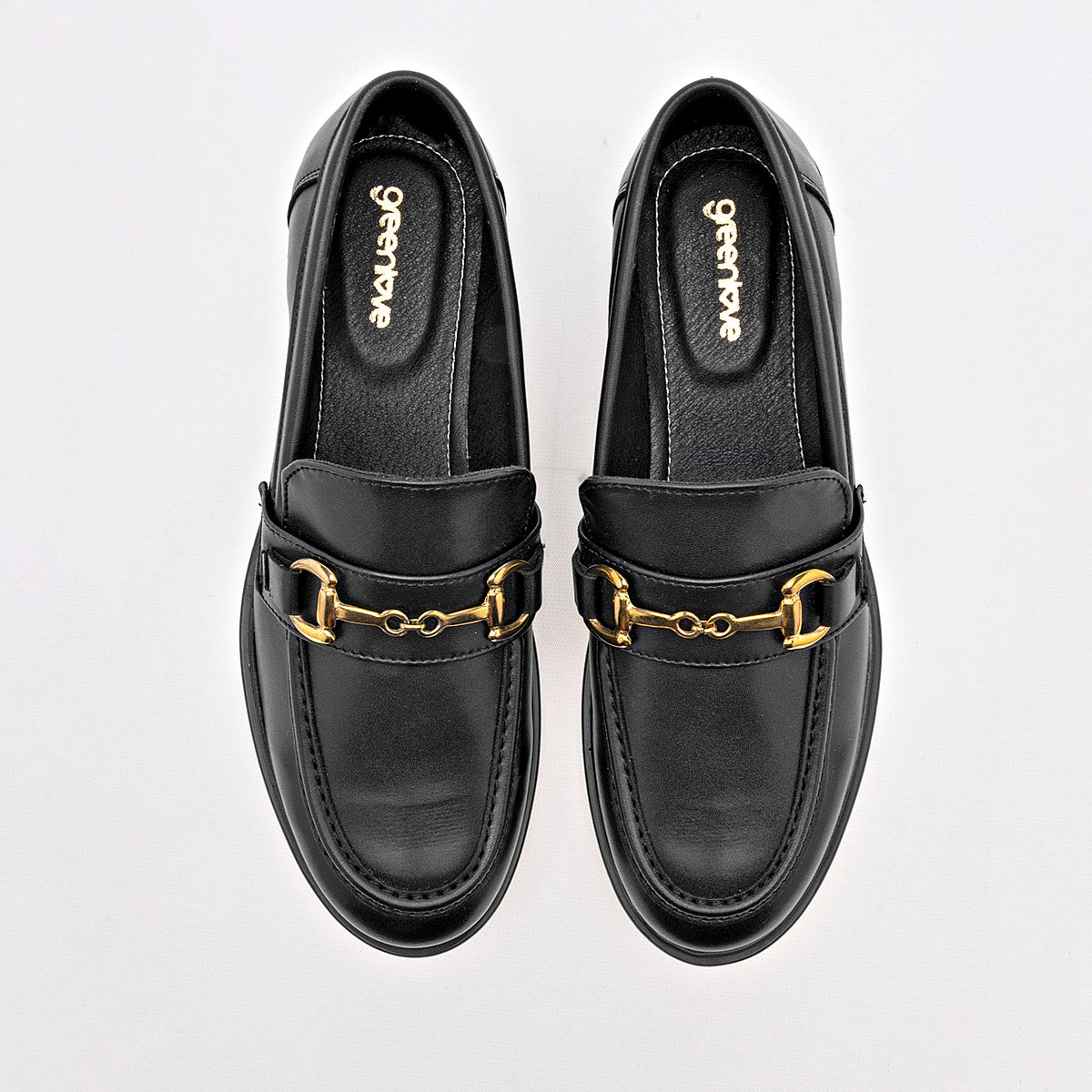 ZAPATO CASUAL MUJER GREEN LOVE 95060 NEGRO
