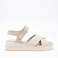 SANDALIA MUJER GREEN LOVE 95090 BEIGE