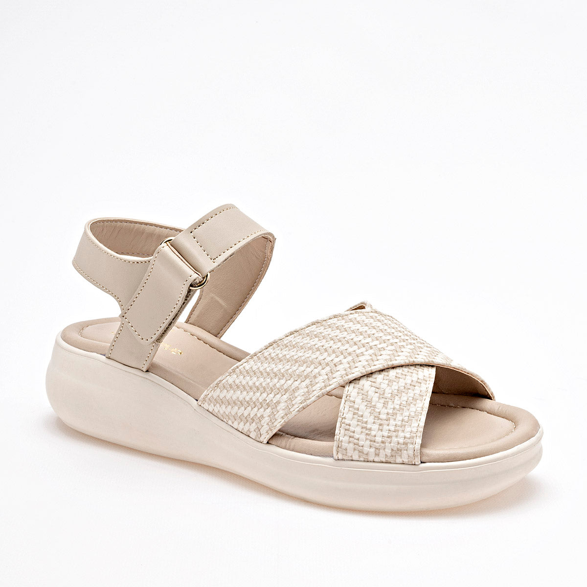 SANDALIA MUJER GREEN LOVE 95090 BEIGE