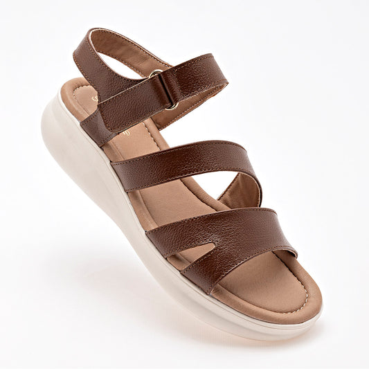 SANDALIA MUJER GREEN LOVE 95091 CAMEL