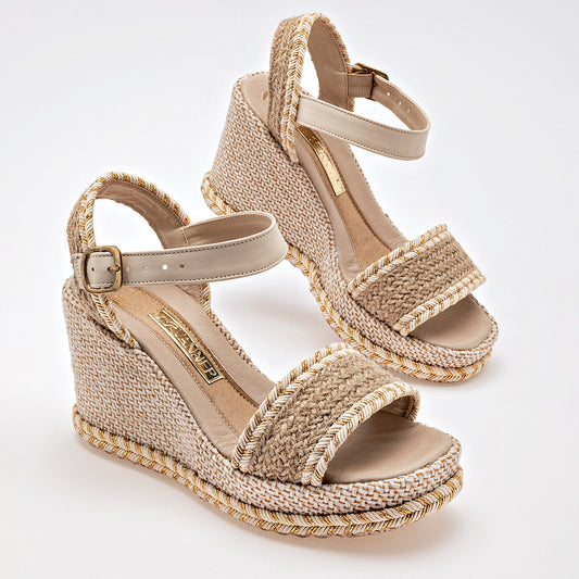 ZAPATO CASUAL MUJER IVANNEP 2 BEIGE