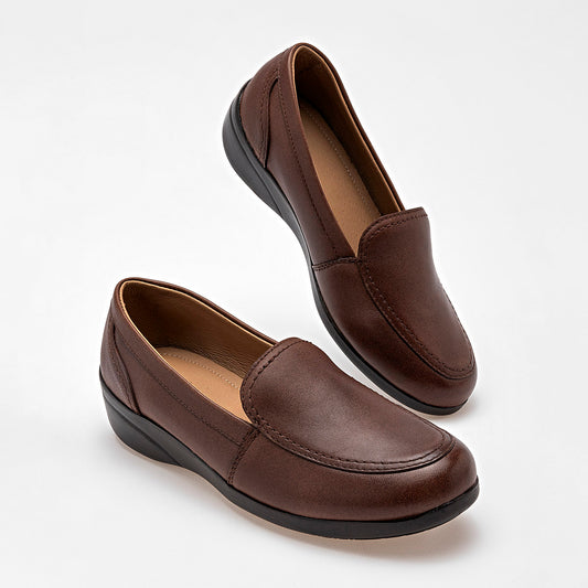 ZAPATO CONFORT MUJER KAMIR 219 CAFE
