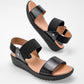 SANDALIA MUJER KAMIR 401 NEGRO