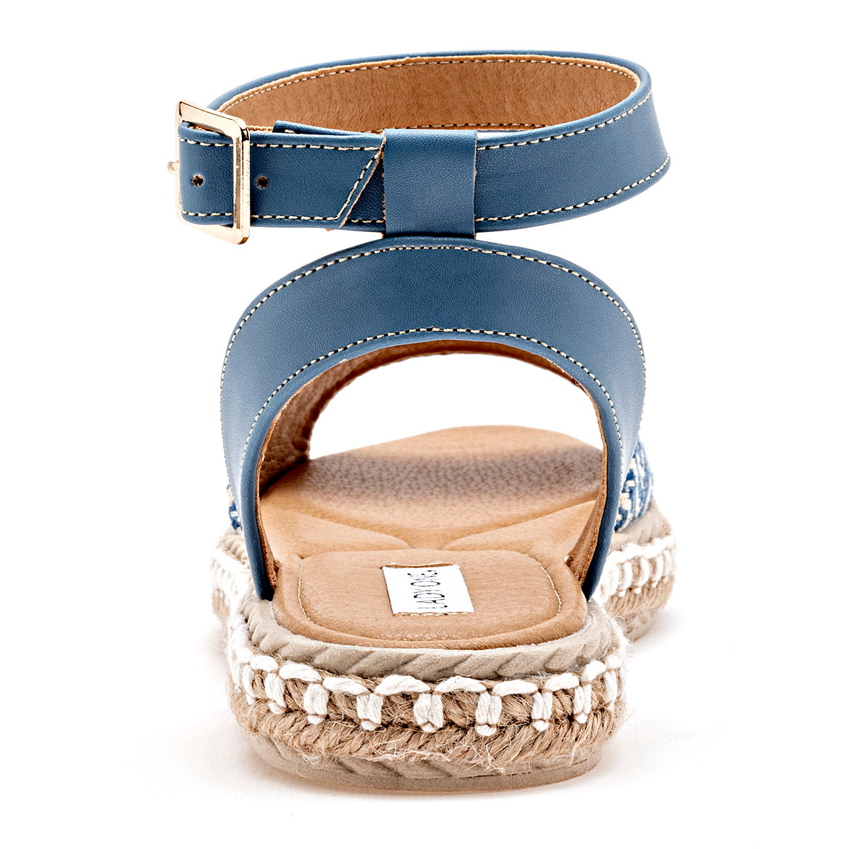 SANDALIA MUJER LADY ONE AL6809 AZUL BLANCO