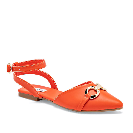 ZAPATO CASUAL MUJER LADY ONE PY2106 NARANJA