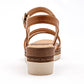 SANDALIA MUJER LADY ONE RY7700 CAMEL