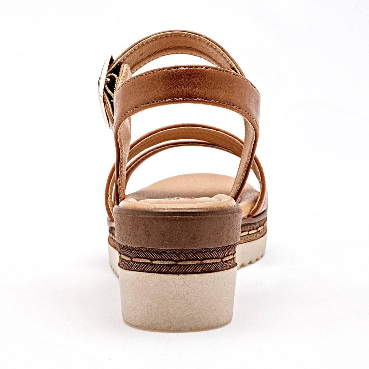 SANDALIA MUJER LADY ONE RY7700 CAMEL