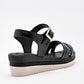 SANDALIA MUJER LADY ONE RY7700 NEGRO