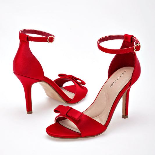 ZAPATILLA MUJER LADY PAULINA 28914 ROJO SATIN